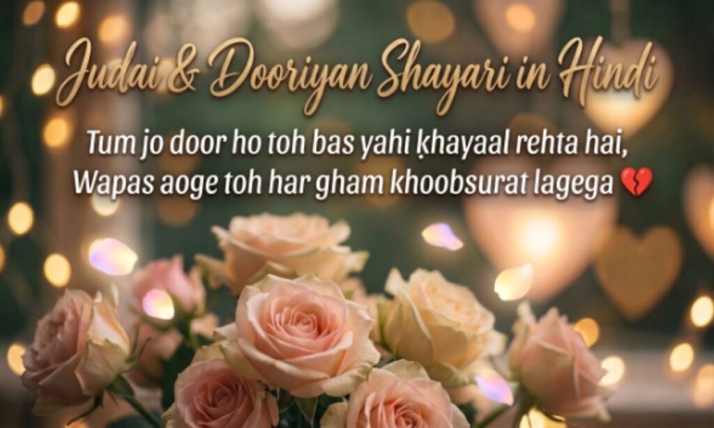judai & Dooriyan shayari